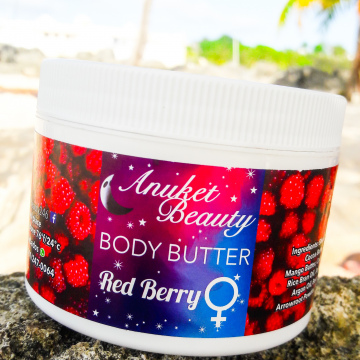 RED BERRY BODY BUTTER 8oz